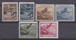 Liechtenstein 1930 Airmail 6v ** Mnh (21753) - Luftpost