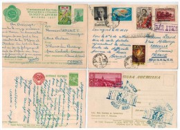 4 Cartes Diverses - Cartas & Documentos