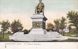 P T Barnum Monument Bridgeport Connecticut - Bridgeport