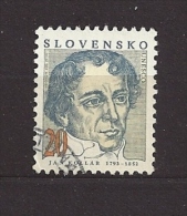 Slovakia  Slowakei 1993 Gest ⊙ Mi 173 Yv 139 Ján Kollár. C1 - Used Stamps