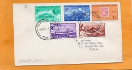 Tonga 1961 FDC - Tonga (1970-...)