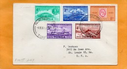 Tonga 1961 FDC - Tonga (1970-...)