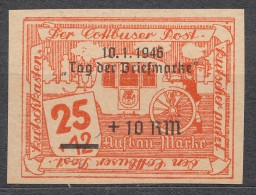 Germany Local Post Cottbus 1946 Mi#34 Mint Never Hinged - Sonstige & Ohne Zuordnung