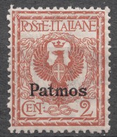 Italy Colonies Patmos (Patmo) 1912 Mi#3 VIII Mint Never Hinged - Egée (Patmo)