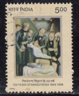 India Used 1996, 150 Years Of Anaesthesia, Health, Medicine, Central Nervous System, Drug For Accident, Disease, (Sample - Used Stamps