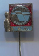 BOWLING - Club DAKOVO Croatia, Vintage Pin Badge - Bowling