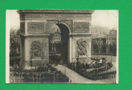 GUERRE 1914 - 1918 PHOTO 295 Souvenir 14 Juillet 1919 à Paris Arc De Triomphe - Oorlog 1914-18