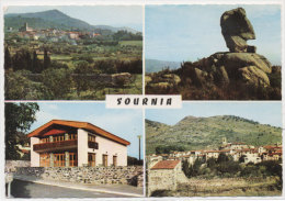 SOURNIA - Vues Multiples (4) Vues Gles, Le Rocher Cornu, Le Foyer Rural..   (77770) - Sournia