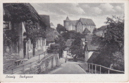 AK Leisnig - Bachgasse - 1947 (14861) - Leisnig