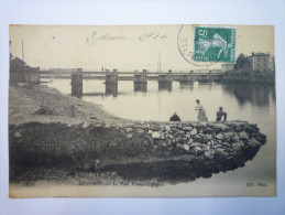 BEHOBIE  :  Le  PONT  FRANCO-ESPAGNOL   1910    - Béhobie