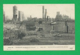 GUERRE 1914 - 1918 CARTE 339 MAURUPT LE MONTOIS Marne - War 1914-18