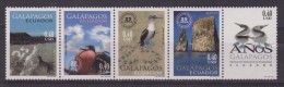 ECUADOR GALAPAGOS BIRDS ANMALS 5 V. MNH - 2010 – África Del Sur