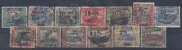 Germany (Saargebiet) 1921  (o) Mi.70-82 - Usados