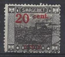 Germany (Saargebiet) 1921  (o) Mi.74 - Usados