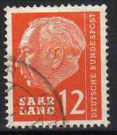 Saarland 1957 Mi 387, Gestempelt [170515XII] - Used Stamps