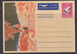 Liechtenstein Postal Stationery  Ruggeller Ried Unused (21761) - Postwaardestukken