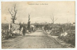 Lassigny (60.Oise) La  Rue Neuve - Lassigny