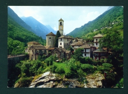 SWITZERLAND  -  Lavertezzo  Used Postcard As Scans - Lavertezzo 