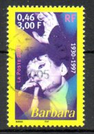 FRANCE. N°3396 Oblitéré De 2001. Barbara. - Singers