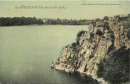 - Puy De Dome - Ref 469 - Lac De Tazenat Pres Manzat - Lacs - Carte Toilee Couleur - Carte Bon Etat - - Manzat