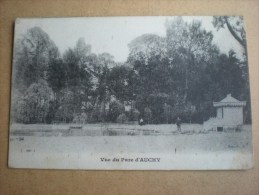 RARE, Vue Du Parc D´Auchy, 13/02/1916  (Y) - Auxi Le Chateau