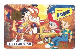 Télécarte  NESQUICK, 50 U, En  13, Cote  11 €, 11 100  Ex  03 / 91 - 50 Einheiten