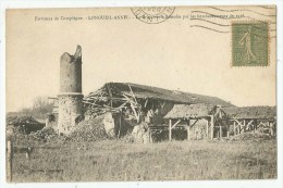 LONGUEIL-ANNEL (60.Oise)  La Briqueterie Démolie En 1918 - Longueil Annel