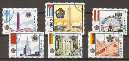 C U B A      -      1978   -    Série    VILLES   /    DRAPEAUX   -  .   Oblitérés - Colecciones & Series