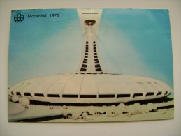 MONTREAL 76    PARC  OLIMPIQUE    CANADA QUEBEC  POSTCARD USED - Olympic Games