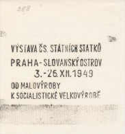 J1162 - Czechoslovakia (1945-79) Control Imprint Stamp Machine (R!): Exhibition Cz. State Farms; Prague Slavic Island /B - Isole