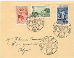 LCH- OEUVRES SOCIALES DE L'ARMEE EMISSION DE 1957  FDC SUR ENVELOPPE - FDC