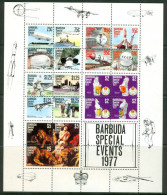 1977 Antigua & Barbuda Special Events Block MNH** Gr - 1960-1981 Autonomía Interna