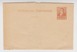 ARGENTINE ARGENTINA ENTIER POSTAL BANDE POUR JOURNAUX 1 C NEUF - - Postwaardestukken