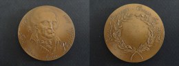 SUPERBE MEDAILLE BRONZE 1978 - LEON ETIENNE MARIE PORTALIS - NOTARIAT FRANCAIS CAISSE DES DEPOTS - 58 Mm - 116 Grammes - Monarquía / Nobleza