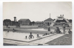 CARTE PHOTO -45-COURTENAY --LA PISCINE  -RECTO/VERSO -C19 - Courtenay