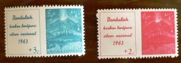 INDONESIE VOLCANS, Volcan, Geologie, BANTULAH Hoeban Bentjana Alam Nasional 1963. ** MNH - Volcanos