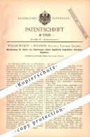 Original Patent - William Buckley In Millsands / Sheffield , 1893 , Metal Packing For Piston !!! - Sheffield
