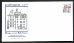 BERLIN PU71 D2/001a Privat-Umschlag SCHLOSS WOLFSBURG ** 1980  NGK 5,00 € - Enveloppes Privées - Neuves