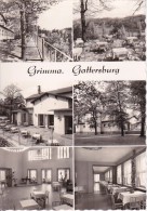AK Grimma - Gattersburg - Mehrbildkarte - HO-Gaststätte (14928) - Grimma