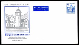 BERLIN PU76 D2/001a Privat-Umschlag WASSERSCHLOSS MESPELBRUNN ** 1977  NGK 5,00 € - Enveloppes Privées - Neuves