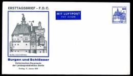 BERLIN PU78 D2/001a Privat-Umschlag BURG VISCHERING ** 1979  NGK 5,00 € - Sobres Privados - Nuevos