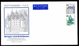 BERLIN PU87 D2/001a Privat-Umschlag SCHLOSS GLÜCKSBURG  ** 1977  NGK 5,00 € - Sobres Privados - Nuevos