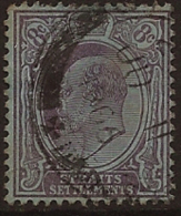 STRAITS SETTLEMENT 1904 8c KE VII SG 131 U RG158 - Straits Settlements