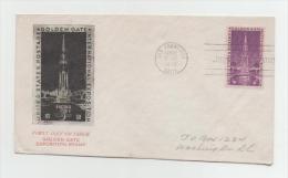 FDC USA Mi.Nr.447 (Golden Gate Austellung 1939) - 1851-1940