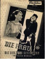 Illustrierte Film-Bühne  -  "Die Frau Mit Den Zwei Gesichtern" -  Mit Greta Garbo -  Filmprogramm Nr. 236 Von Ca. 1947 - Magazines