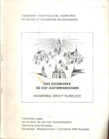 Tijdschrift Heemkunde Folklore Ons Doomkerke - Groot Ruiselede - N° 1 / 1983 - Andere & Zonder Classificatie