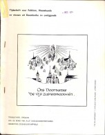 Tijdschrift Heemkunde Folklore Ons Doomkerke - Groot Ruiselede - N° 1 / 1978 - Sonstige & Ohne Zuordnung