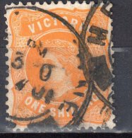 Victoria - Australia 1901 - Queen Victoria - Sc # 189 - Mi 128 - Used - Usati