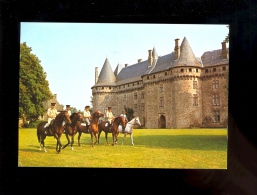 ARNAC POMPADOUR Corrèze 19230 : Château Haras National / Cavaliers Chevaux Cheval Horse Pferd - Arnac Pompadour