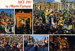 NICE /  06  "    L 9  CARNAVAL   1983     /  BATAILLE DE FLEURS  "    CPM / CPSM  10 X 15 - Carnevale